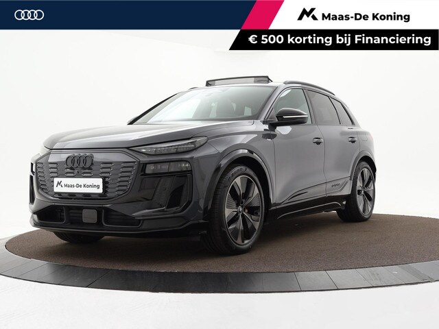 Audi Q6 e-tron - S edition 83 kWh 252pk · SOH 98, 1% · Panoramadak · 360 Came