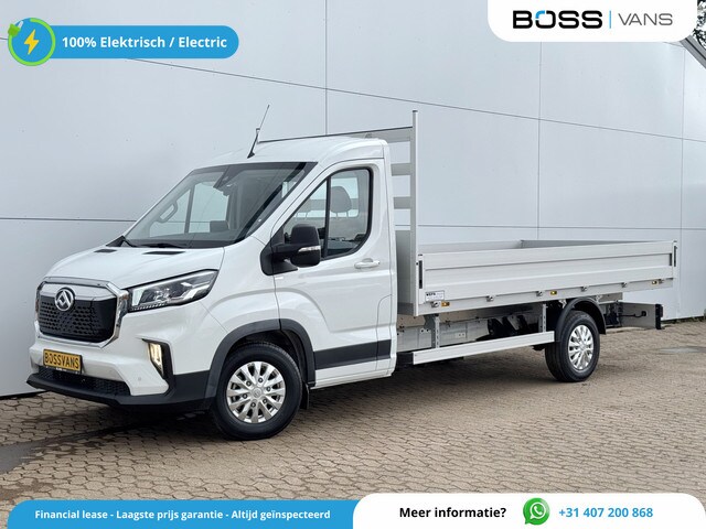 Maxus eDeliver 9 - 65kWh 204PK Nieuw! Open Laadbak 172km WLTP 100% Elektrisch A
