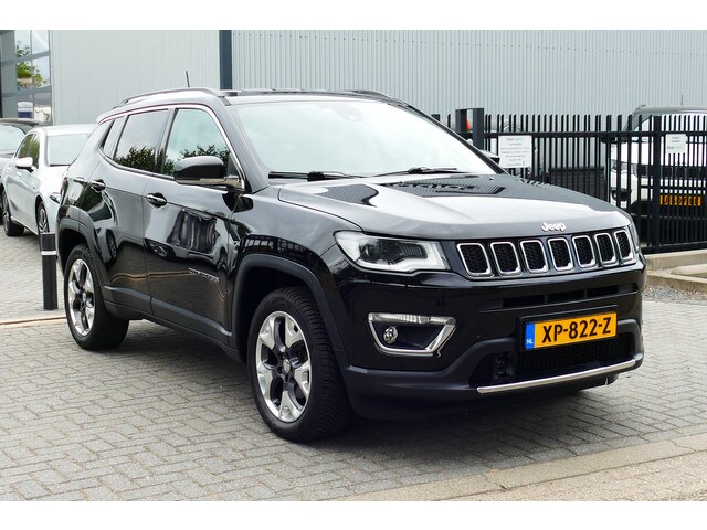 Jeep Compass - 1.4 170pk MultiAir Limited 4x4 1-Eig. Half Leer, Stoel&Stuur