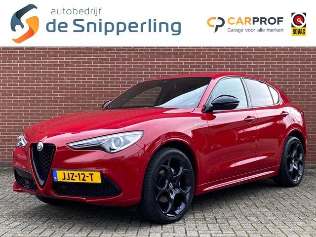Alfa Romeo Stelvio - 2.0T AWD VELOCE Q4 280pk NAVI CLIMA LEDEREN BEKLEDING
