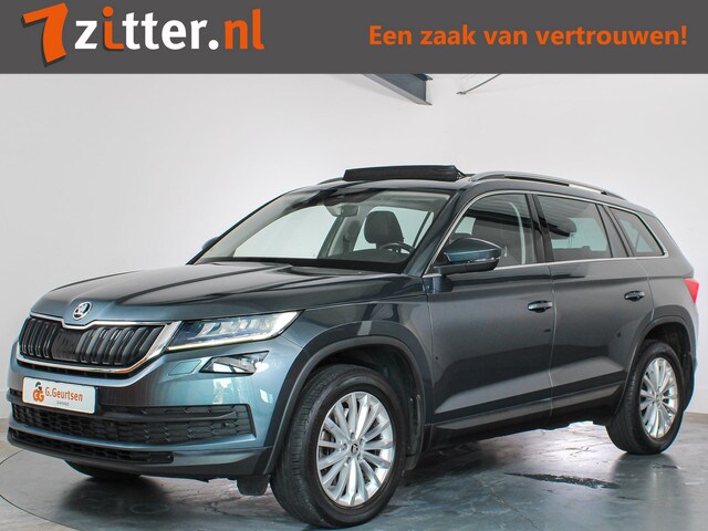 Skoda Kodiaq - 2.0 TSI 4x4 Style 7-Persoons, Panoramadak, Lederen bekleding