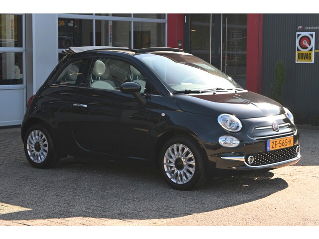 Fiat 500C - 0.9 TwinAir Turbo Lounge Cabrio | Navi | Airco | LM-Velgen