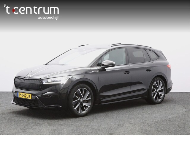 Skoda Enyaq iV - 60 KWH 180 PK Sportline, SOH 92 %, Panoramadak, Trekhaak