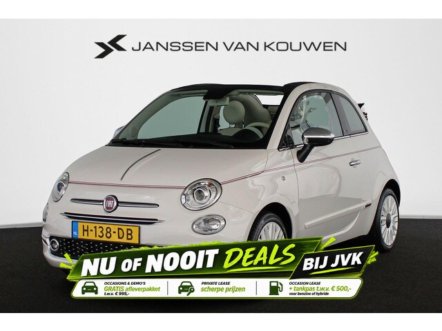 Fiat 500C - 0.9 TwinAir Turbo Dolcevita NL Auto Navigatie Xenon Climate 