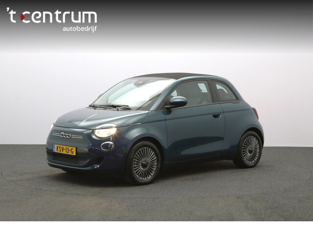 Fiat 500e - Icon 42 kWh 119 PK, 100 % SOH, Carplay, Memory, Cruise Contr