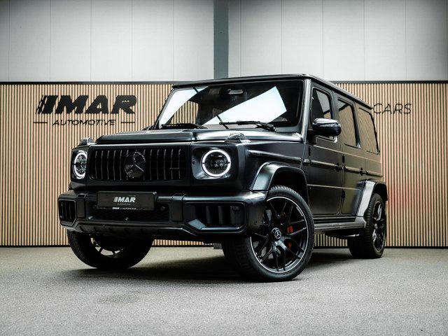 Mercedes-Benz G-klasse AMG G 63 Vol uitgevoerde manufactur magno black, rode stikse