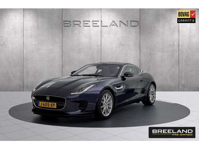 Jaguar F-Type - P300 Coupe | Sapphire blue | Light Oyster | Elektrische Stoe