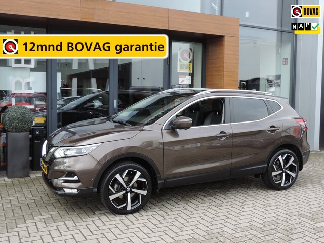 Nissan Qashqai - 1.2 Tekna + | Afn th | ECC | 360Cam | 19'' | Halfleer | LED 