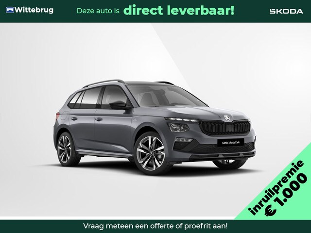 Skoda Kamiq - 1.0 TSI Monte Carlo 18" lichtmetalen velgen / Travel assist 