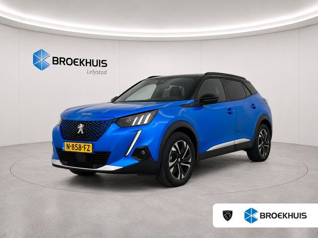 Peugeot e-2008 - 50KWH 136PK GT-LINE AUTOMAAT SOH 88% / NAVI / LEDER / CLIMA 
