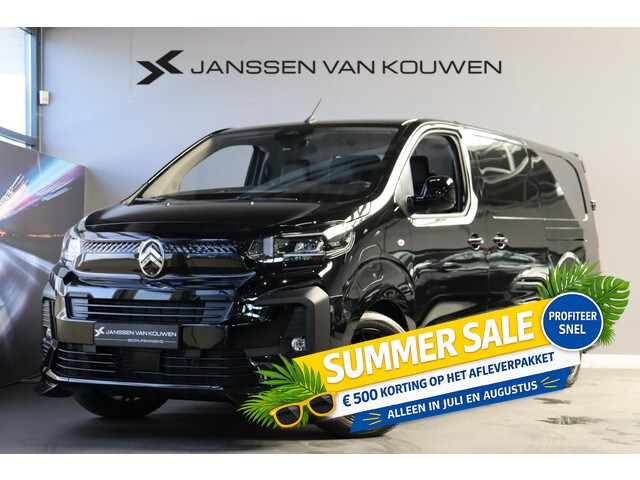 Citroën e-Jumpy - L3 136 75 kWh STX / 2+6 jaar garantie / Volle uitrusting