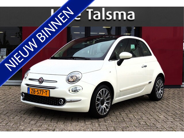 Fiat 500 - TwinAir Turbo Lounge 81PK | 16" velgen | Navigatie | Cruise 