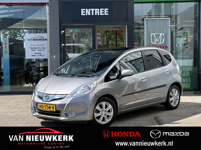 Honda Jazz - Hybrid 1.4 i-VTEC 102pk CVT Elegance | dealer onderhouden | 