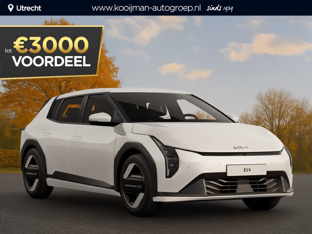 Kia EV4 - Air 58.3 kWh Nu €3.000, - voordeel! Nu tijdelijk extra scher