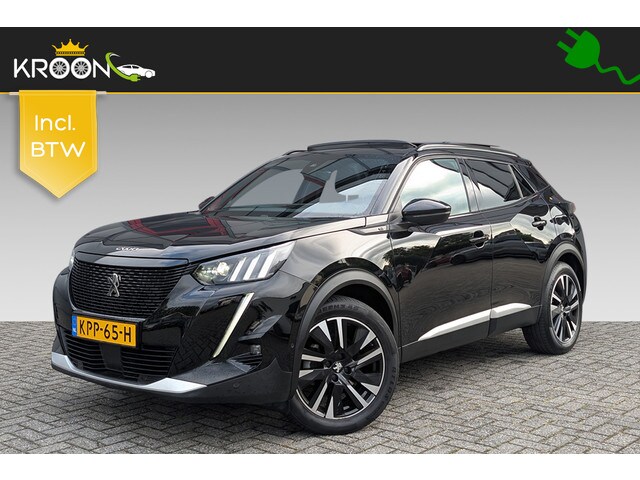 Peugeot e-2008 - EV GT 50kWh 3-Fase SOH 90% Panorama Leer