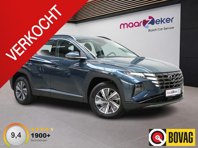 Hyundai Tucson - 1.6 T-GDI HEV Comfort ✅Stoel&Stuurverw.✅Navi✅Keyless✅Cruise✅