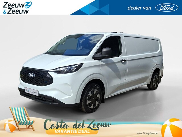 Ford e-Transit Custom - 340 L2H1 Trend 71 kWh 136pk | 0, 99% rente | Nieuw te be