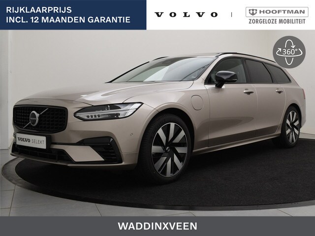 Volvo V90 - T6 PLUG-IN HYBRID PLUS DARK SCHUIFDAK 360GR CAM 19INCH HARMA