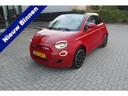 Fiat 500 - Cabrio La Prima 42 kWh Clima-Leder-JBL-Camera-Stoelverwarmin