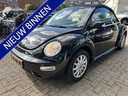 Volkswagen Beetle - Cabriolet 2.0 Highline zwart leder airco nwe apk