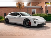 Porsche Taycan Sport Turismo - | Krijt grijs | Pano | Sport design | Luchtvering | 21'' GTS