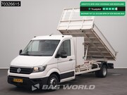 Volkswagen Crafter - 177pk Kipper met Kist Dubbellucht 3, 5t Trekhaak Airco Cruis