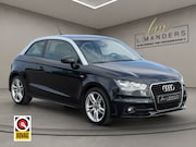 Audi A1 - 1.2 TFSI Ambition S-Line 2011 ZWART | Two-tone | Airco | Sto