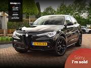 Alfa Romeo Stelvio - 2.0 T AWD 280PK | Raggazzon | Zeer Netjes | Leer | All-Black