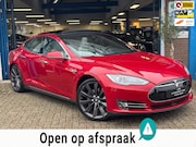 Tesla Model S - 85 Base 2014 Rood PANO NAVI Free Supercharge