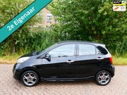Kia Picanto - 1.0 CVVT ISG Design Ed. 2e eig. Airco Leder LED PDC Trekhaak