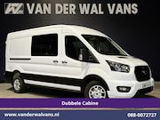 Ford Transit - 2.0 TDCI 131pk L3H2 Dubbele Cabine Euro6 Airco | Xenon | 5-Z