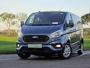 Ford Transit Custom - 2.0 L2 DC ac automaat EURO6 dubbele schuifdeur carplay trekh