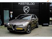 Alfa Romeo Stelvio - 2.0 T AWD Super Q4 SPORTPAKKET/LEER/KEYLESS/STOEL EN STUUR V