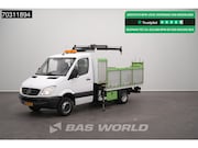 Mercedes-Benz Sprinter - 510 CDI Kraanwagen Dubbellucht HIAB 071T-2-1M Open Laadbak T