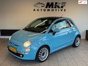 Fiat 500 - 0.9 TwinAir Pop 2011 Blauw Airco/PANO/LMV/NWE APK