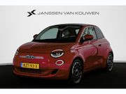 Fiat 500 - La Prima 42 kWh Pano Leder Stoelverwarming JBL Camera Apple 