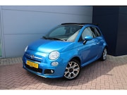 Fiat 500C - 0.9 TwinAir Turbo 500S Cabrio Airco Halfleer Super mooi