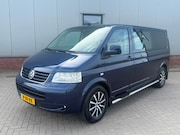 Volkswagen Transporter - 2.5 TDI 340 Dubbele Cabine Clima Lang Blauw 2006