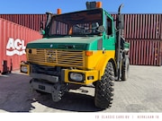 Mercedes-Benz Unimog - U1300L met autolaadkraan vrachtwagenkenteken