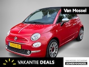 Fiat 500C - 1.0 Hybrid RED | Climate control | Parkeersensoren | 16" Lic