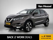 Nissan Qashqai - 1.2 Tekna | PANORAMADAK | CAMERA | NAVIGATIE | STOELVERWARMI