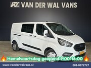 Ford Transit Custom - 2.0 TDCI 130pk L2H1 Dubbele Cabine Euro6 inrichting | Airco 