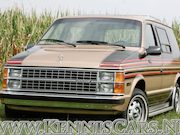 Dodge Ram Van - 1984 Custom built by Mark III Industries odometer read 90 mi