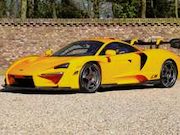 McLaren Senna - LM "Papaya Orange with 727 kms" The tribute to a l