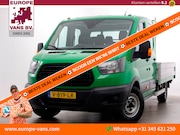 Ford Transit - 350 2.0 TDCI 130pk E6 RWD D.C. Open Laadbak Trekhaak 2800kg 