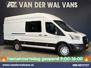 Ford Transit - 2.0 TDCI 170pk L4H3 Dubbele Cabine Euro6 Airco | 6-zits | Ca