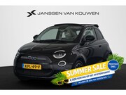Fiat 500C - La Prima 42 kWh Cabrio Leder Stoelverwarming Achteruitrijcam