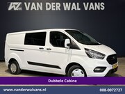 Ford Transit Custom - 2.0 TDCI L2H1 Dubbele Cabine Inrichting Euro6 Airco | 6-Zits