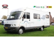 Fiat 230 - Hymer 6 persoons Luifel, Fietsendrager, Camera,