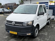 Volkswagen Transporter - 2.0 TDI L2H1 DC / OPEN LAADBAK / TREKHAAK / AIRCO / NAP